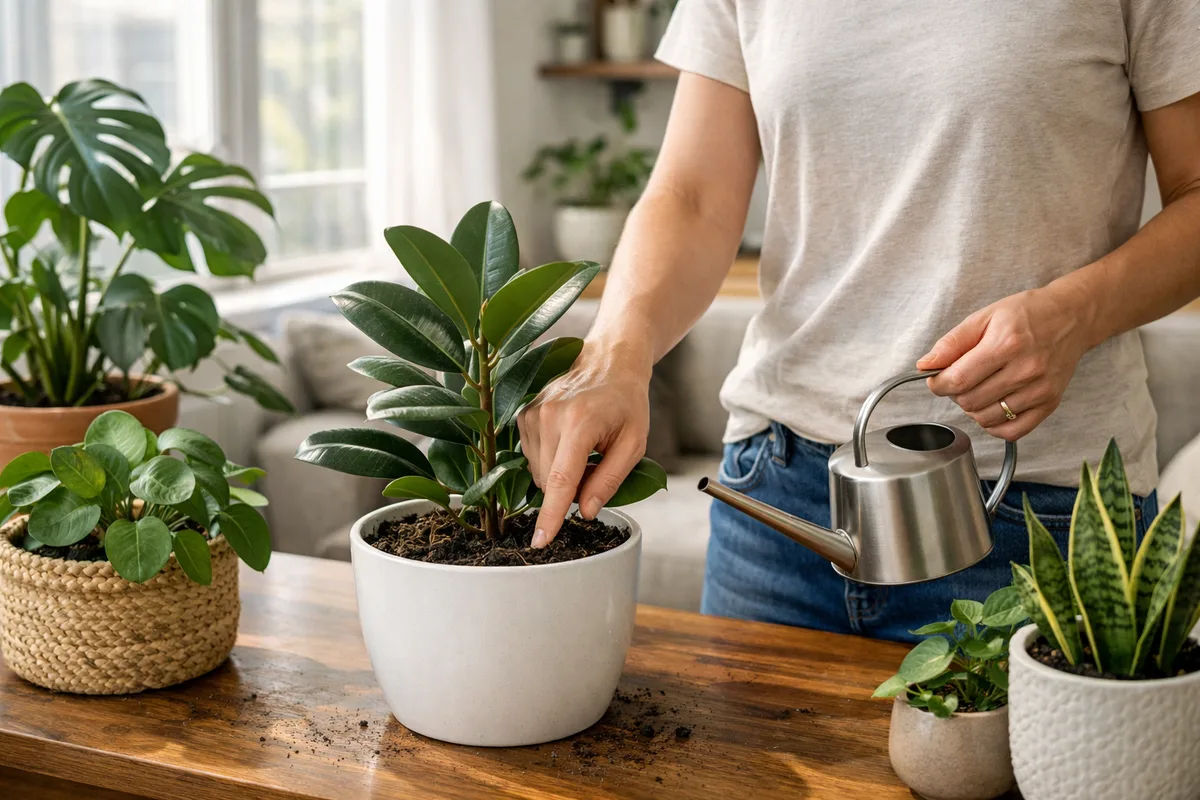 Set a safer watering rhythm