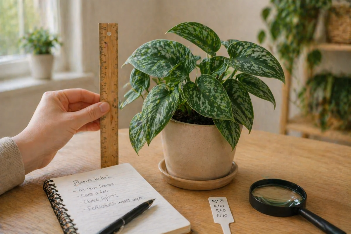 Slow growth houseplant