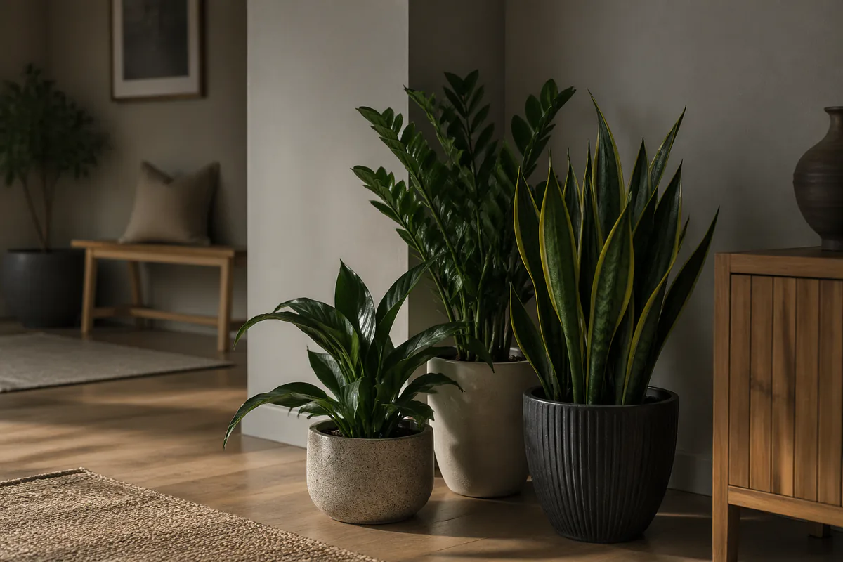 Low-light indoor plant