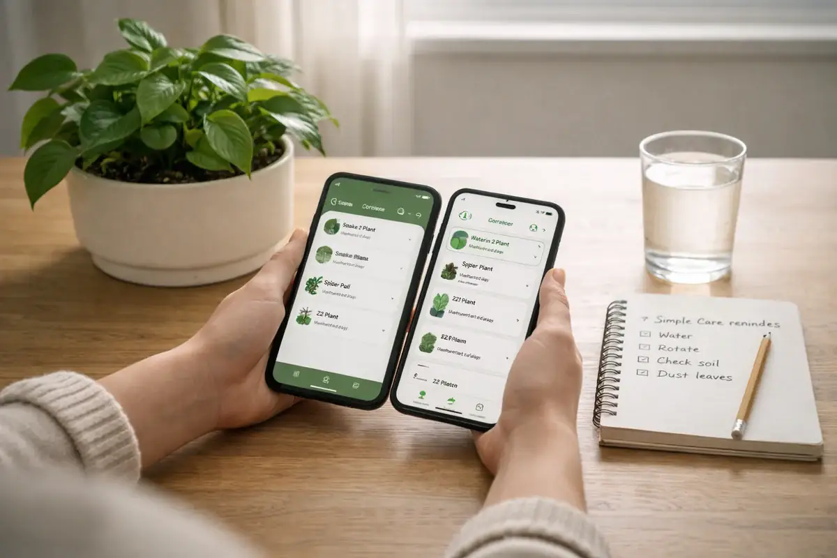 Plant care app comparison editorial guide