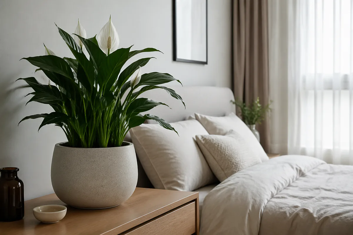 Bedroom-friendly houseplant