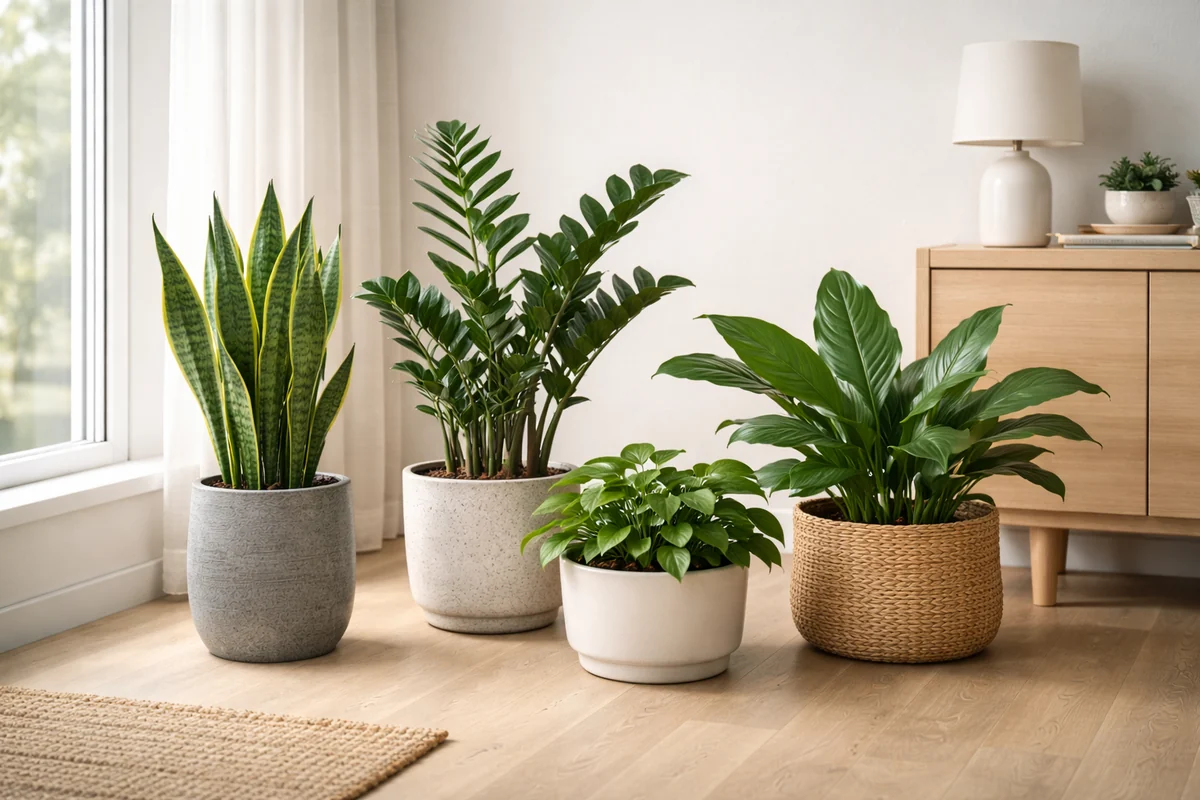 Beginner-friendly easy houseplants