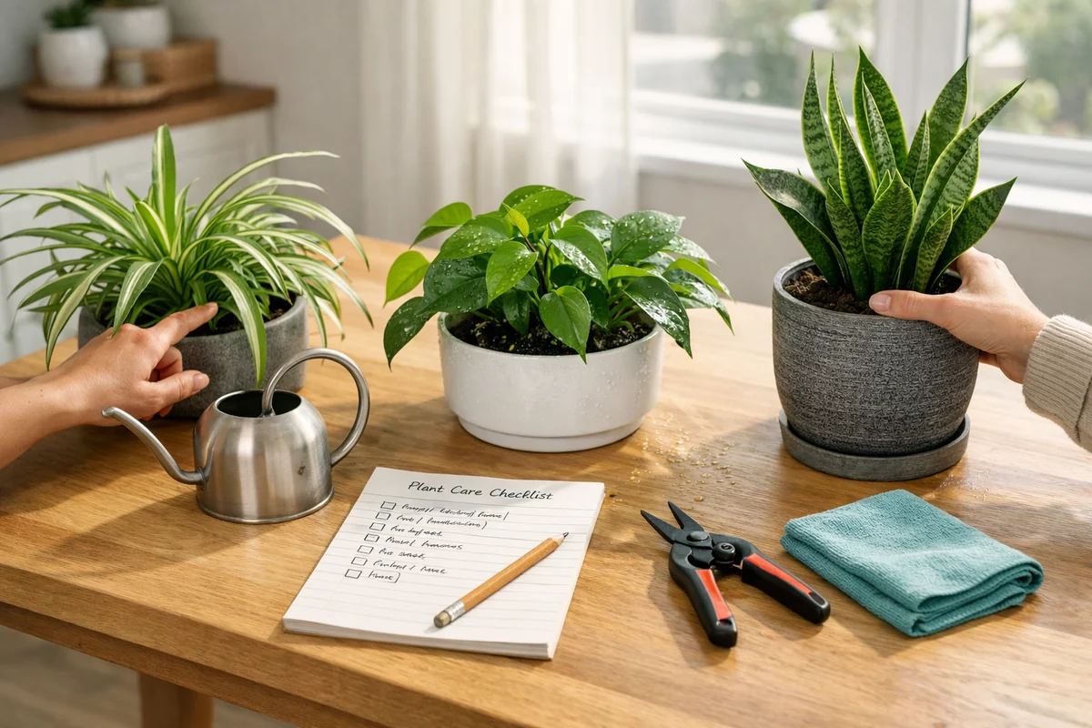 How to keep houseplants alive