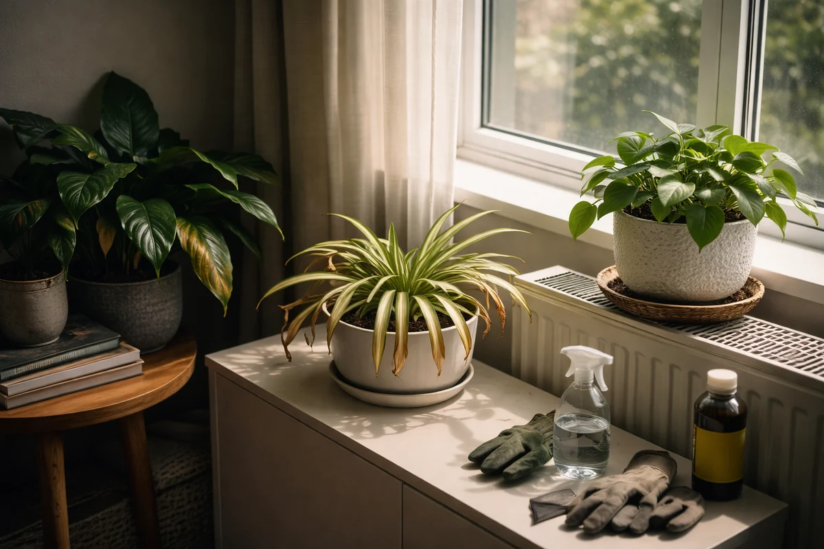 Review common houseplant mistakes