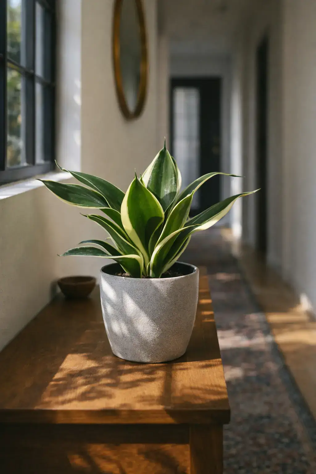 Plante de serpent nid d'oiseau