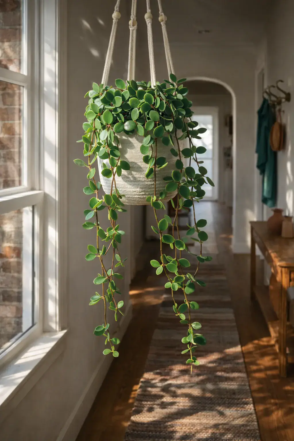 Healthy Hope Peperomia (Peperomia 'Hope') in bright indirect, also known as Hope Peperomia